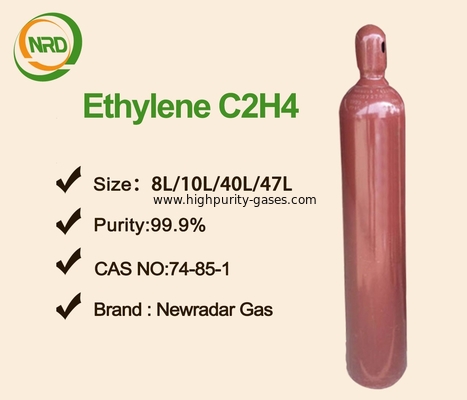 0.00126 Density Ethylene Organic Gases For Chemical Industry , −169 °C Melting Point