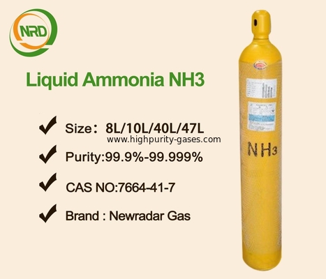 Ammonia NH3 Gas Widely Used Inused as fertilizers Either As Its Salts, Solutions Or Anhydrously