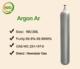 China Dealers Sale 99.999% Argon Gas With Best Price