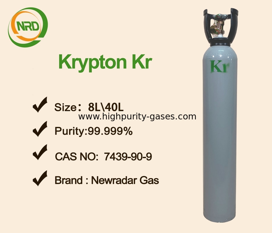 Lighting Photography Rare Noble Gas Krypton Gas Kr Electronic Grade