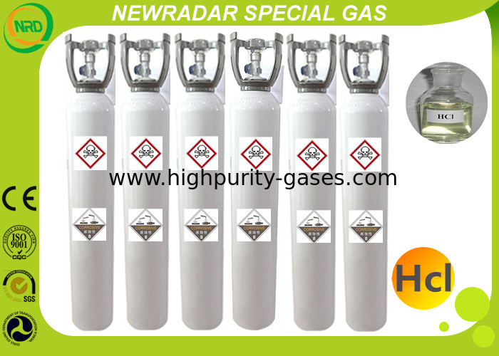 Pure Industrial Gases Hydrogen Chloride Hcl CAS 7647-01-0 UN 1050